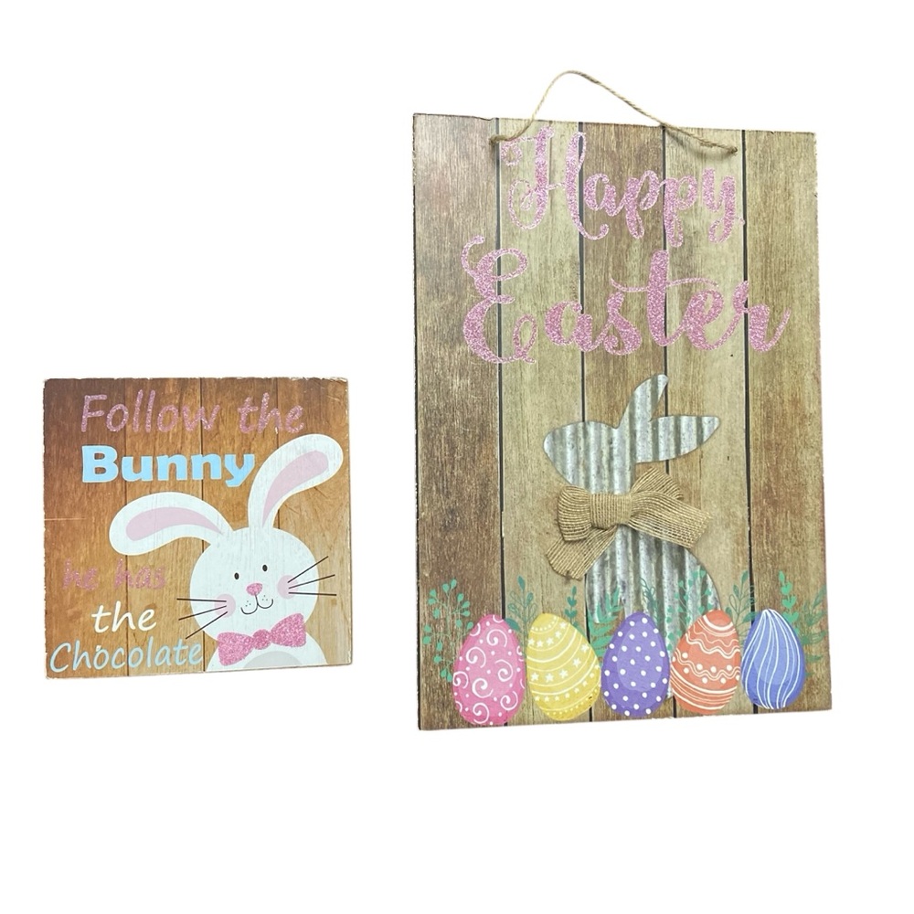 Easter Wooden Wall Decorations